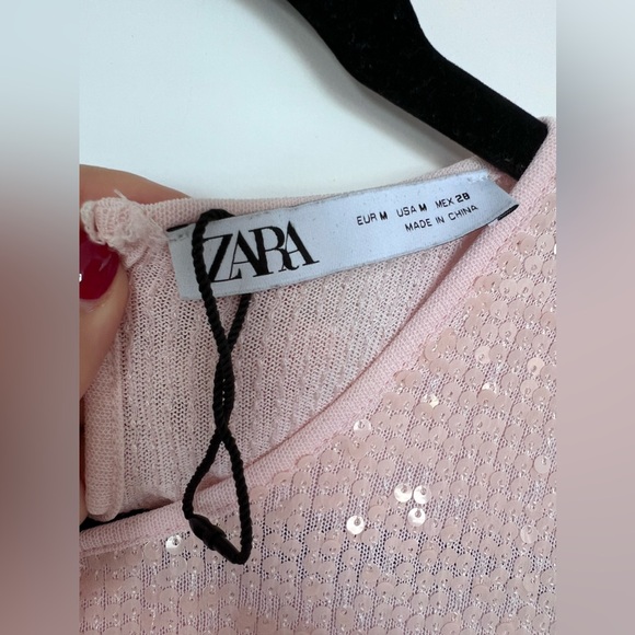 Maxi longue dress robe Zara sequin - Picture 1 of 4